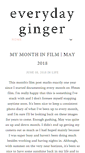 Mobile Screenshot of everydayginger.com
